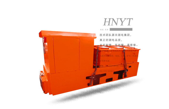 湖南矿用锂电池电机车-CTY5吨锂电池电机车