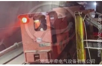5吨蓄电池湘潭电机车隧道工程现场视频